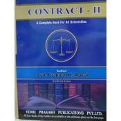 Vidhi Prakash Publication's Contract II for BA. LL.B & LL.B by Prof. Prakash K. Mokal | A Complete Book for All Universities